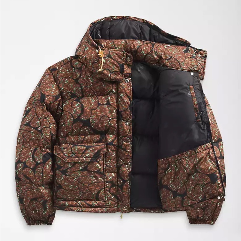 NWT The North Face Women's Printed Sierra Down Short Jacket XS - Picture 6 of 12